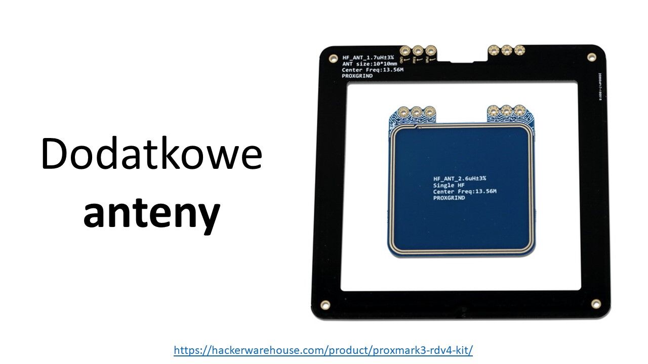 Dodatkowa antena do Proxmark